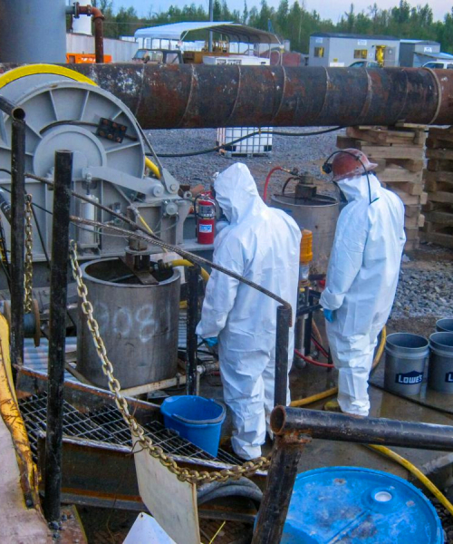 Hole filling and grouting